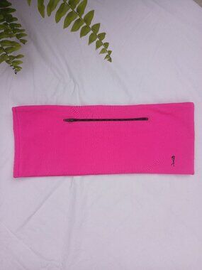 Hot Pink Sport Waist Pouch with Front Zip
